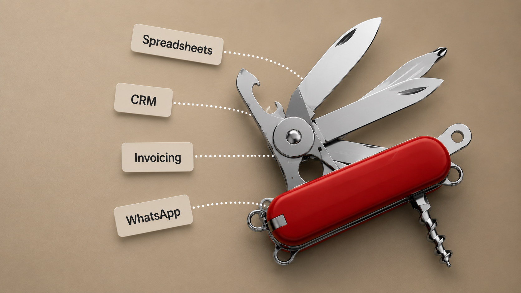 Nine Tools, One Business: The Real Cost of a Patchwork System
